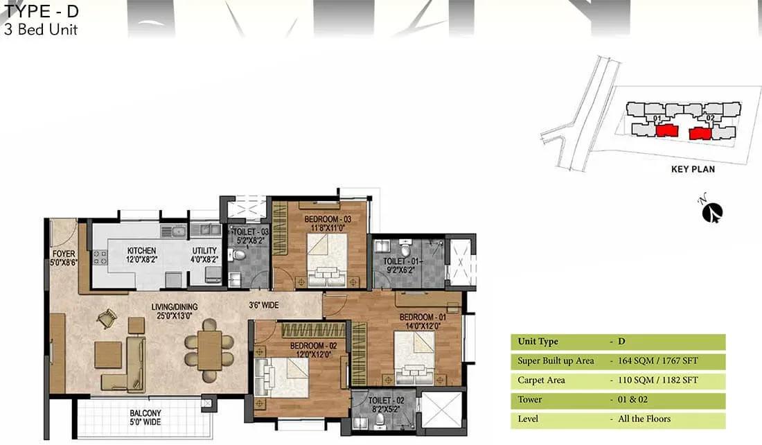 Prestige Woodland Park apartments