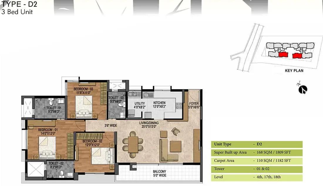 Prestige Woodland Park apartments