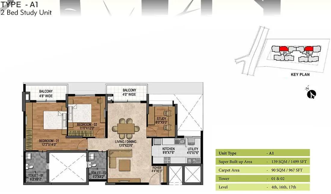 Prestige Woodland Park apartments