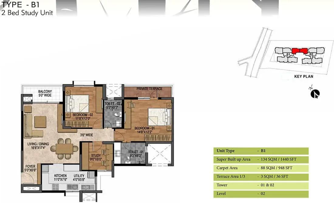 Prestige Woodland Park apartments