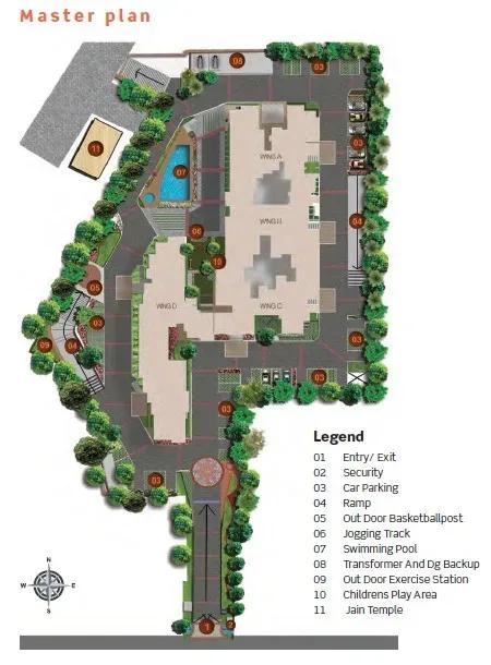 Purva Limousine Homes master plan