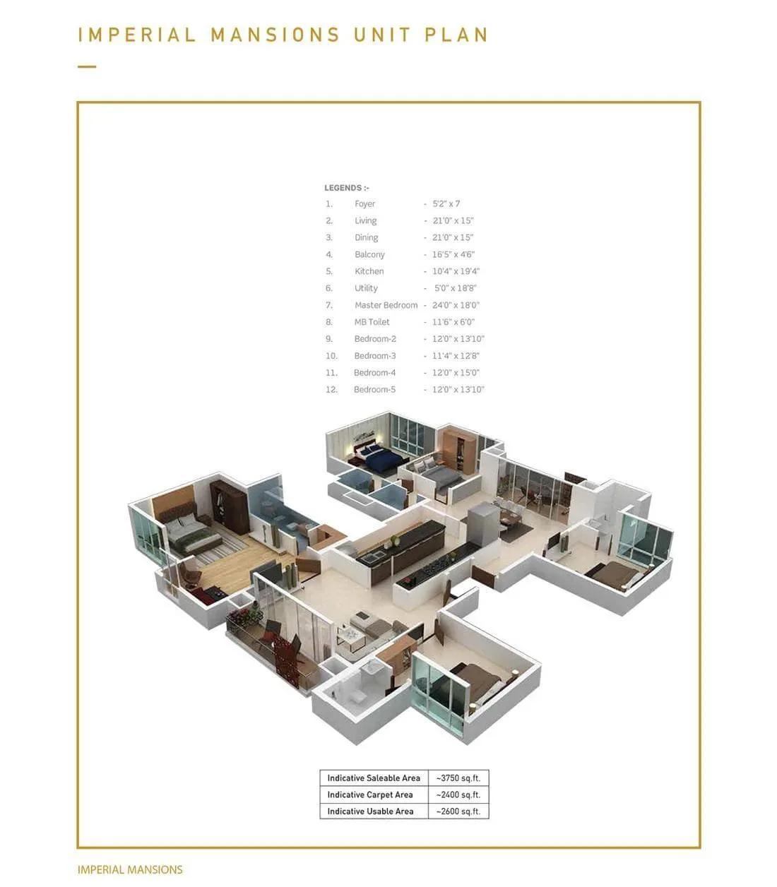 Purva Somerset House apartments floor plan