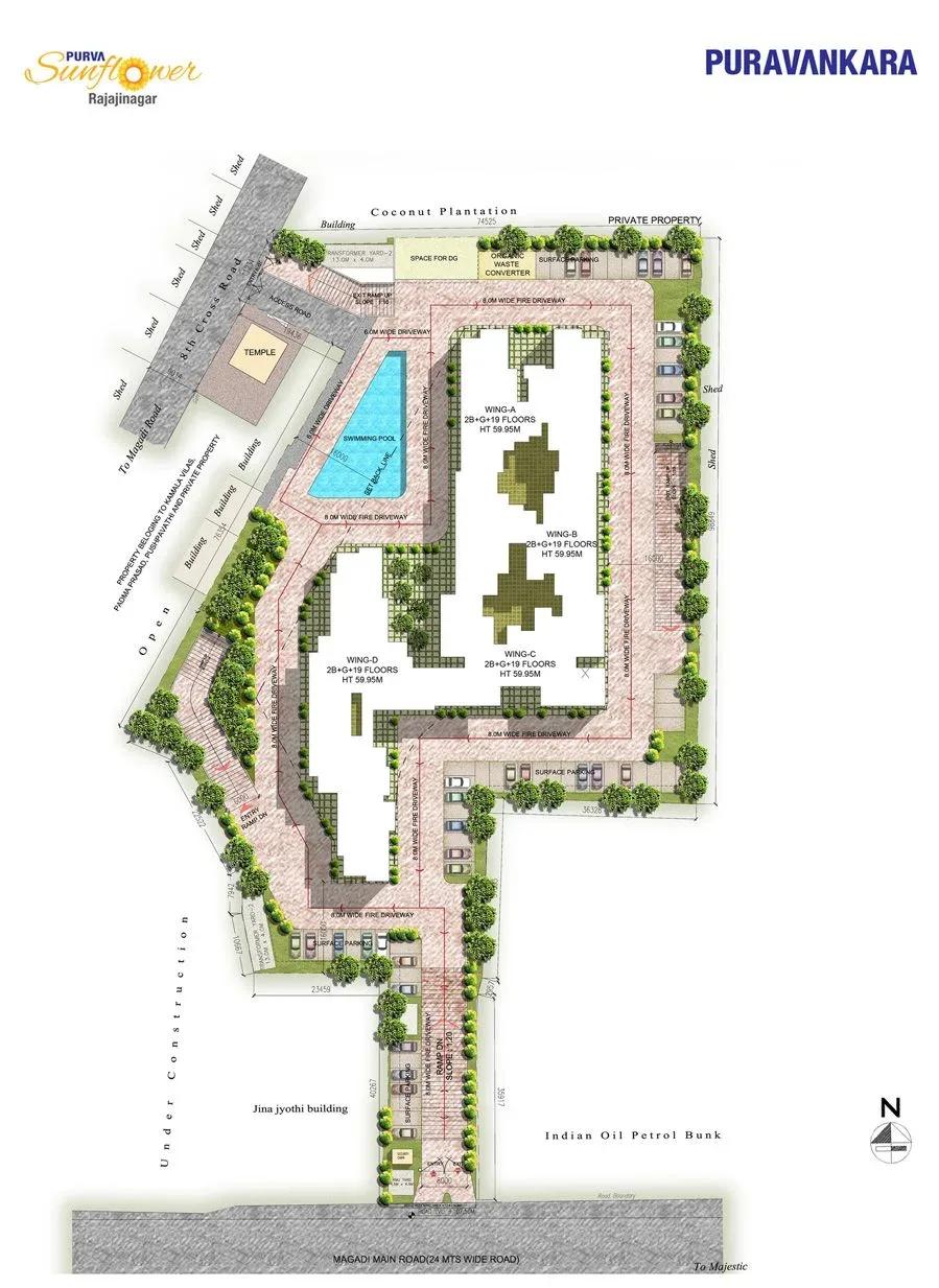 Purva Sunflower apartments