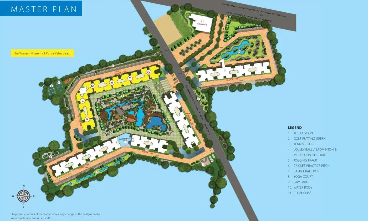 Purva Waves apartments