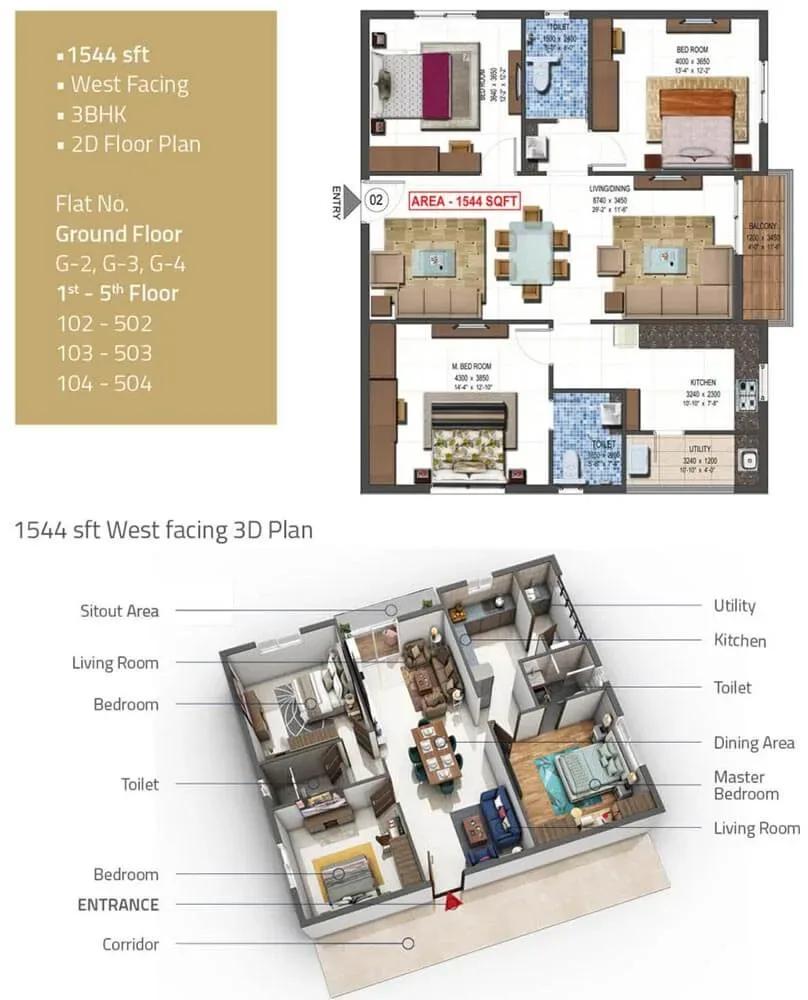 PVR Kshetra apartments