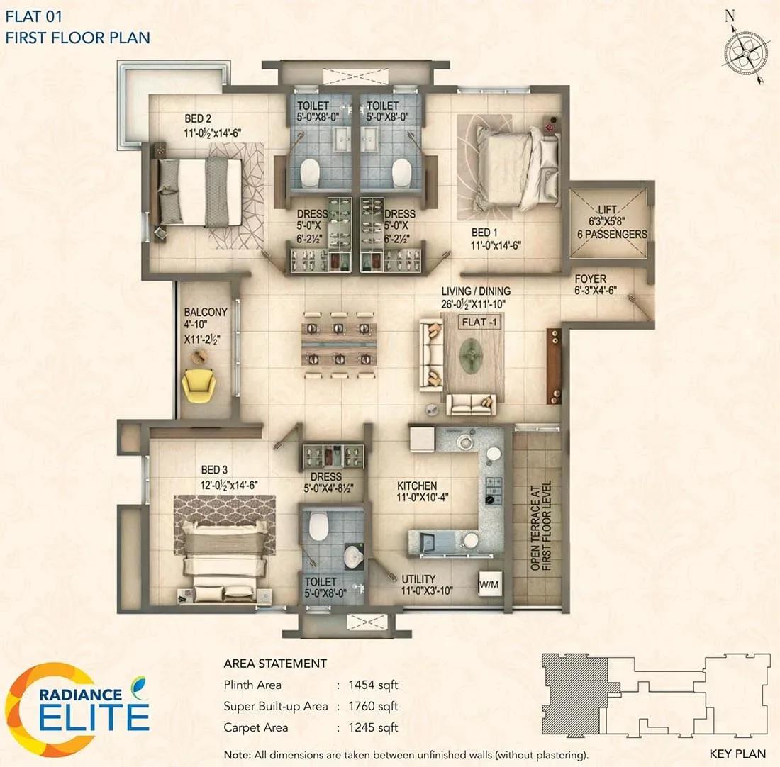 Radiance Elite apartments