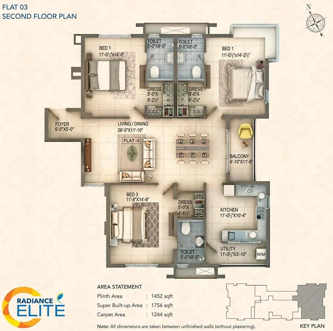 Radiance Elite apartments