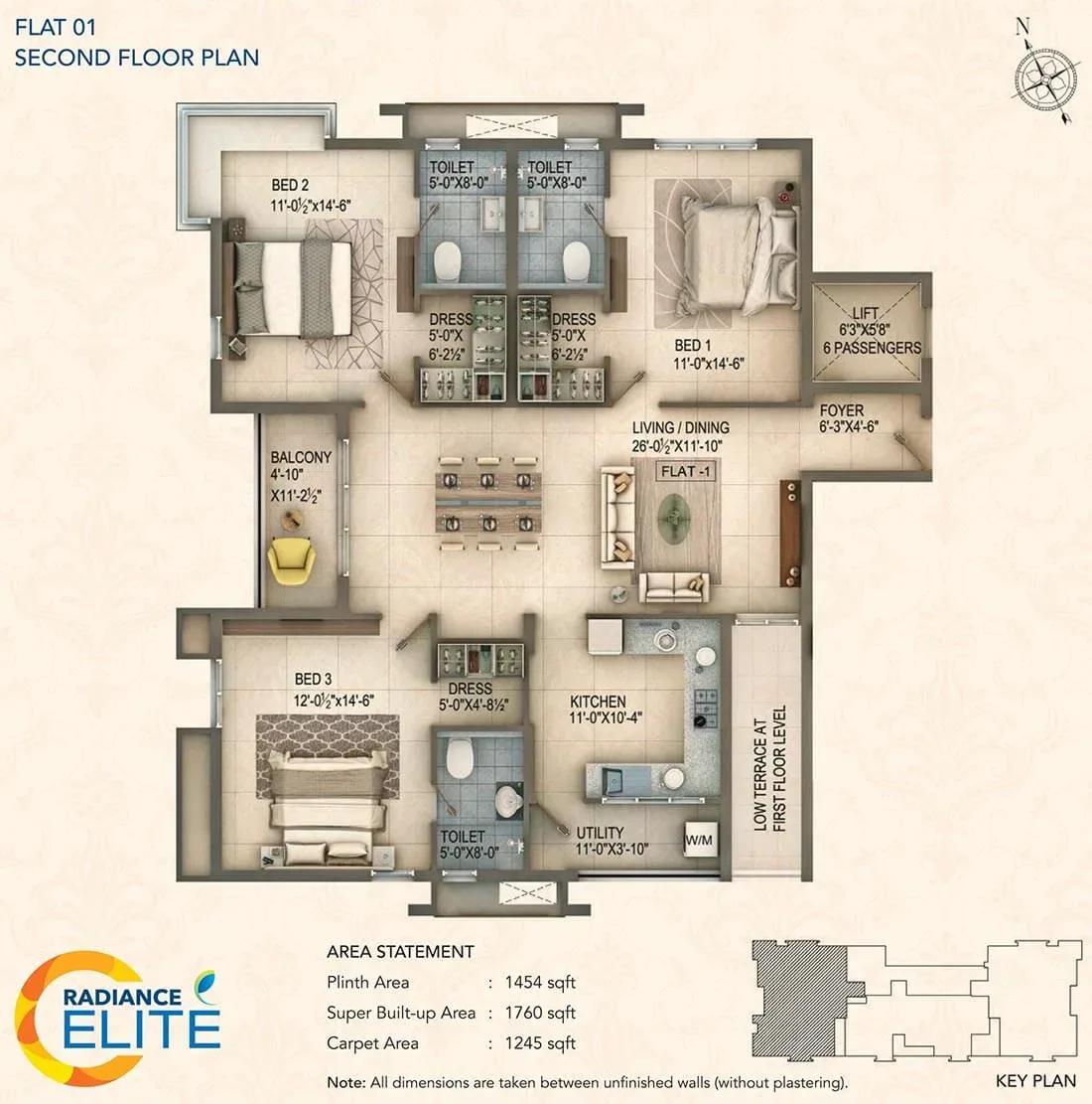 Radiance Elite apartments
