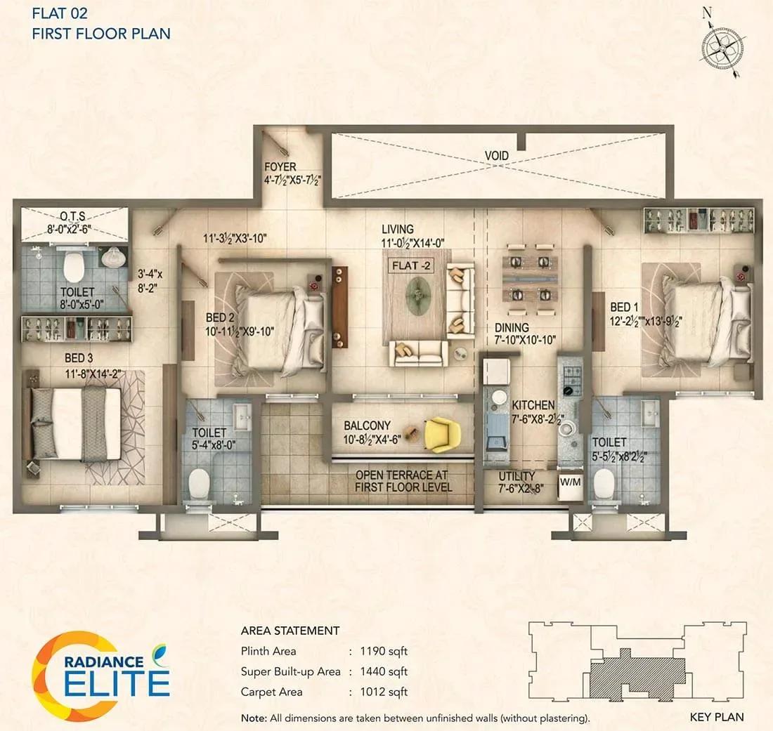 Radiance Elite apartments