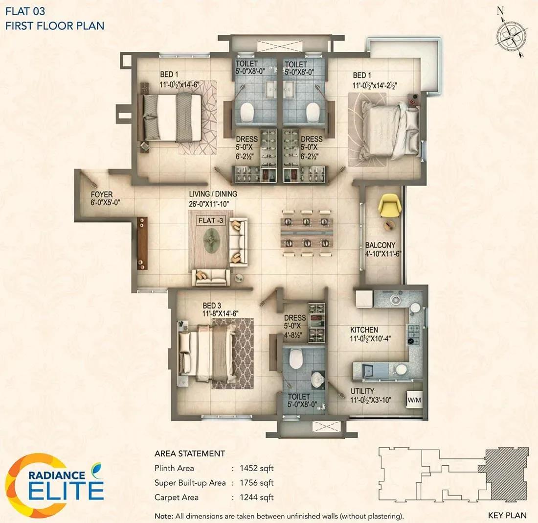 Radiance Elite apartments