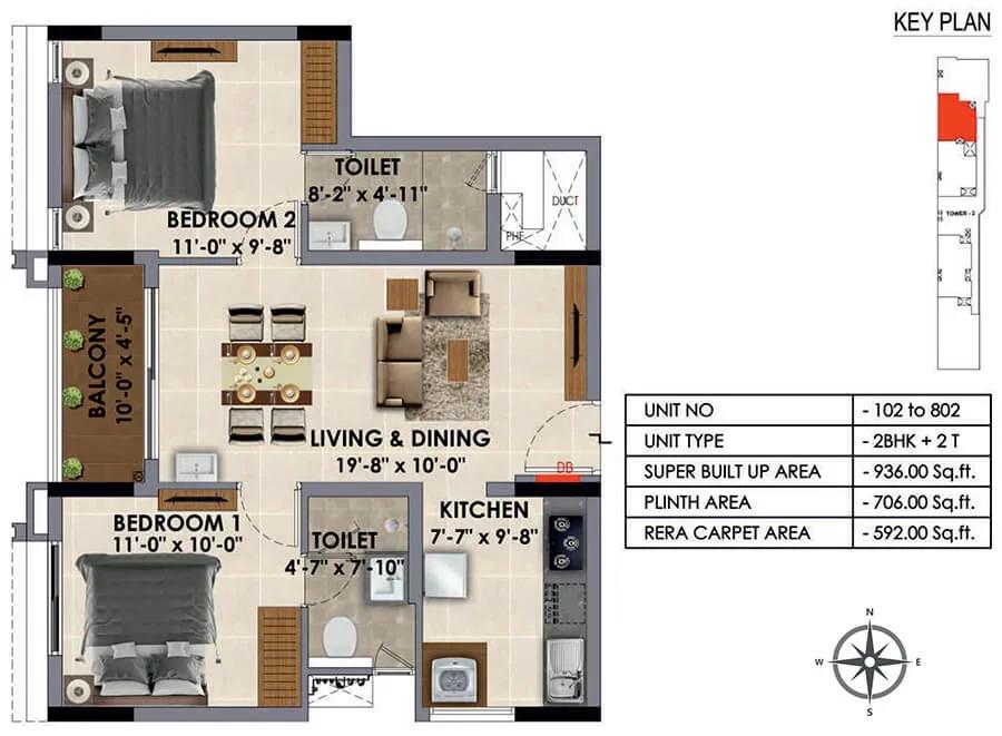 Radiance Majestic apartments