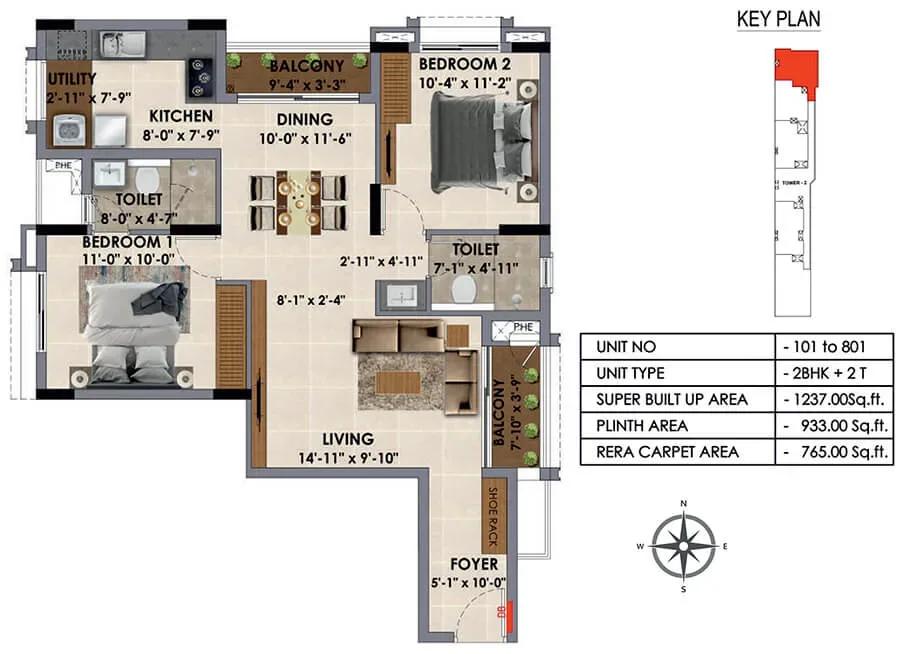 Radiance Majestic apartments