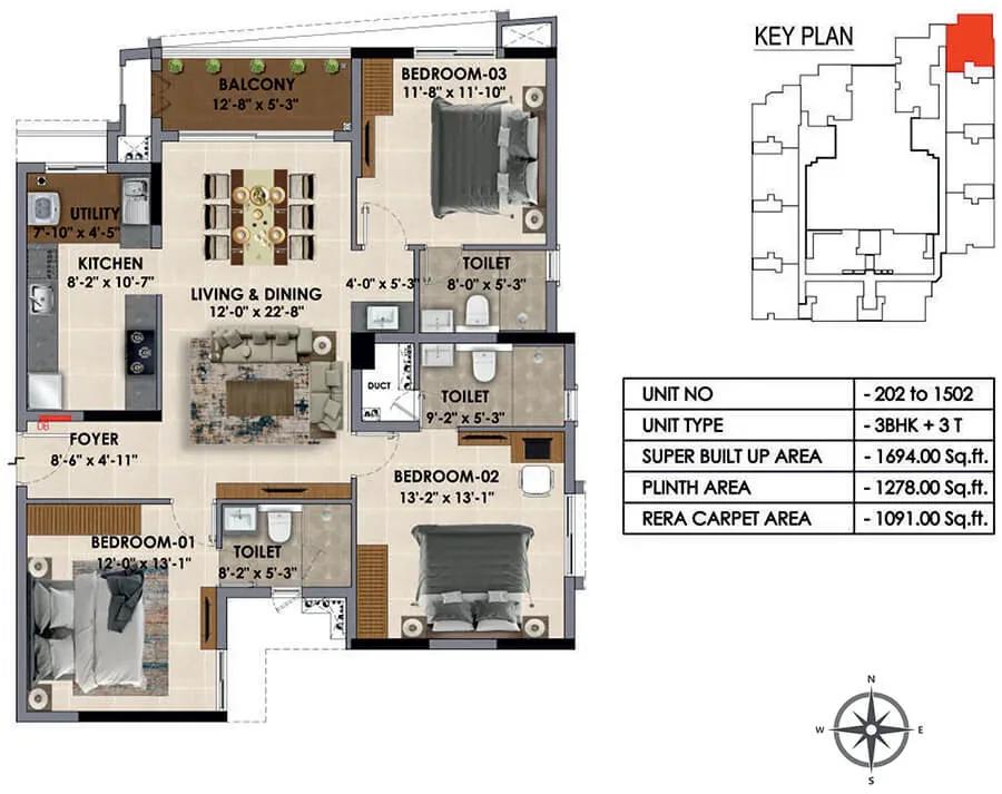Radiance Majestic apartments