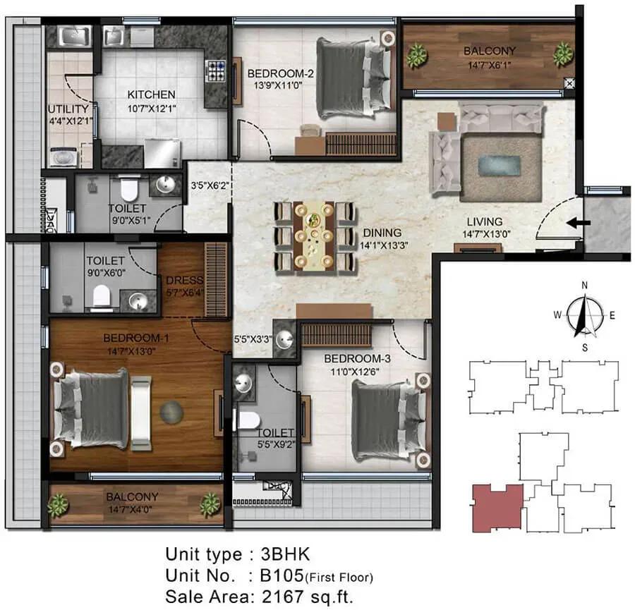 Radiance Platinum apartments