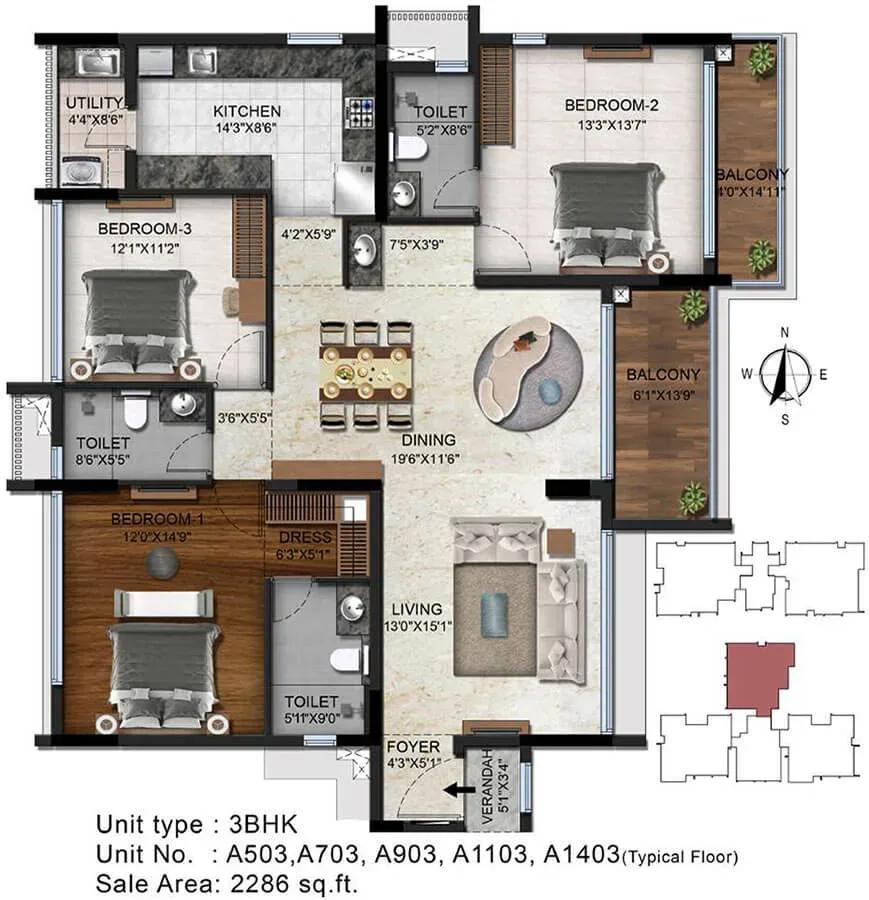 Radiance Platinum apartments