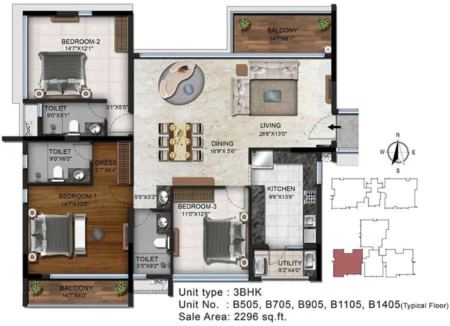 Radiance Platinum apartments