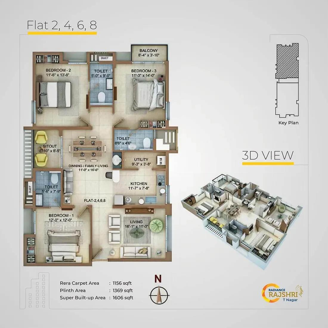 Radiance Rajshri apartments