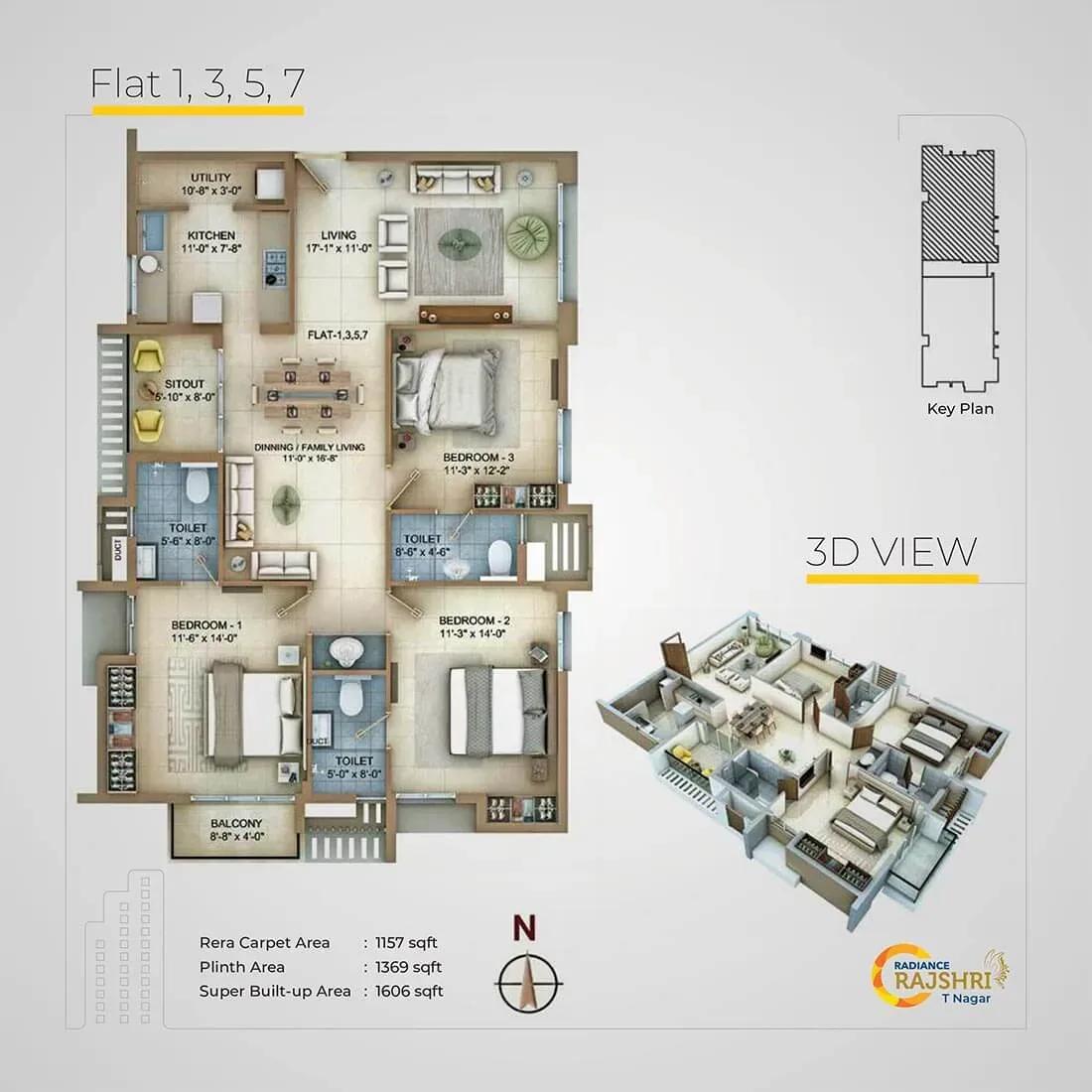 Radiance Rajshri apartments