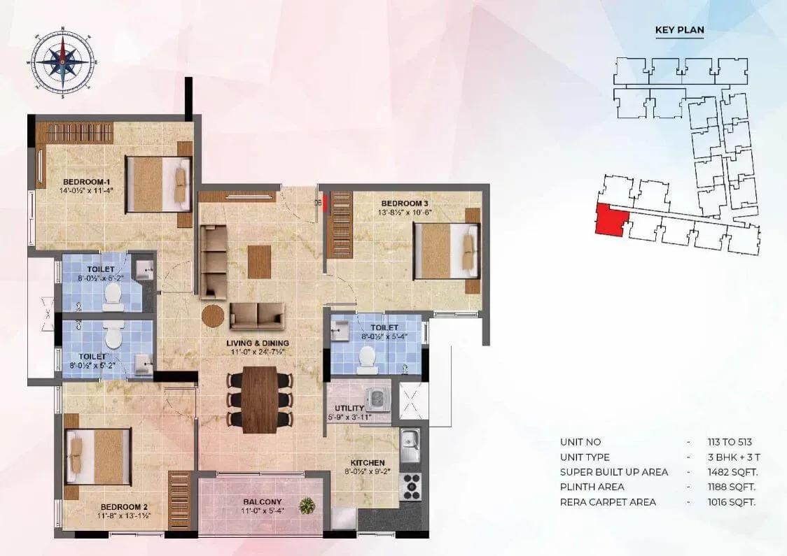 Radiance Sapphire apartments