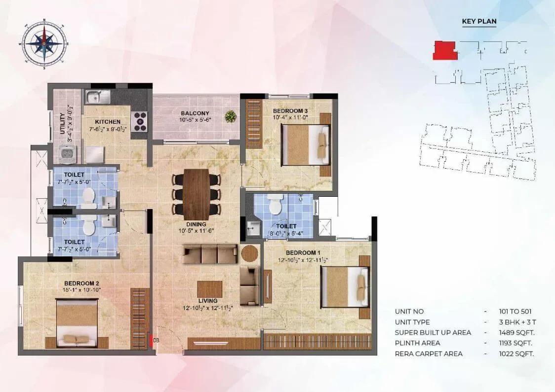 Radiance Sapphire apartments