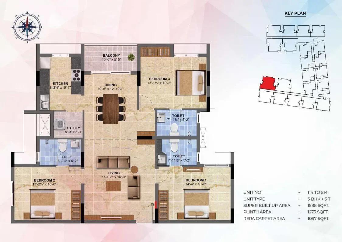 Radiance Sapphire apartments