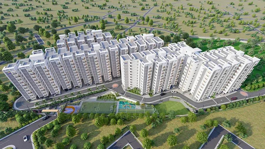 Ramky Nextown apartments