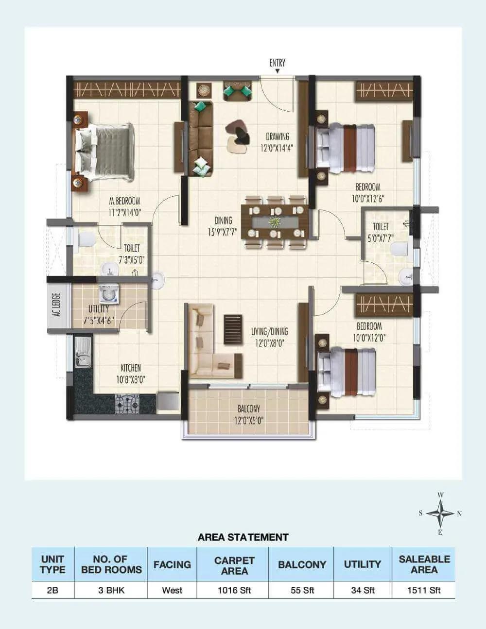 Ramky One Galaxia apartments