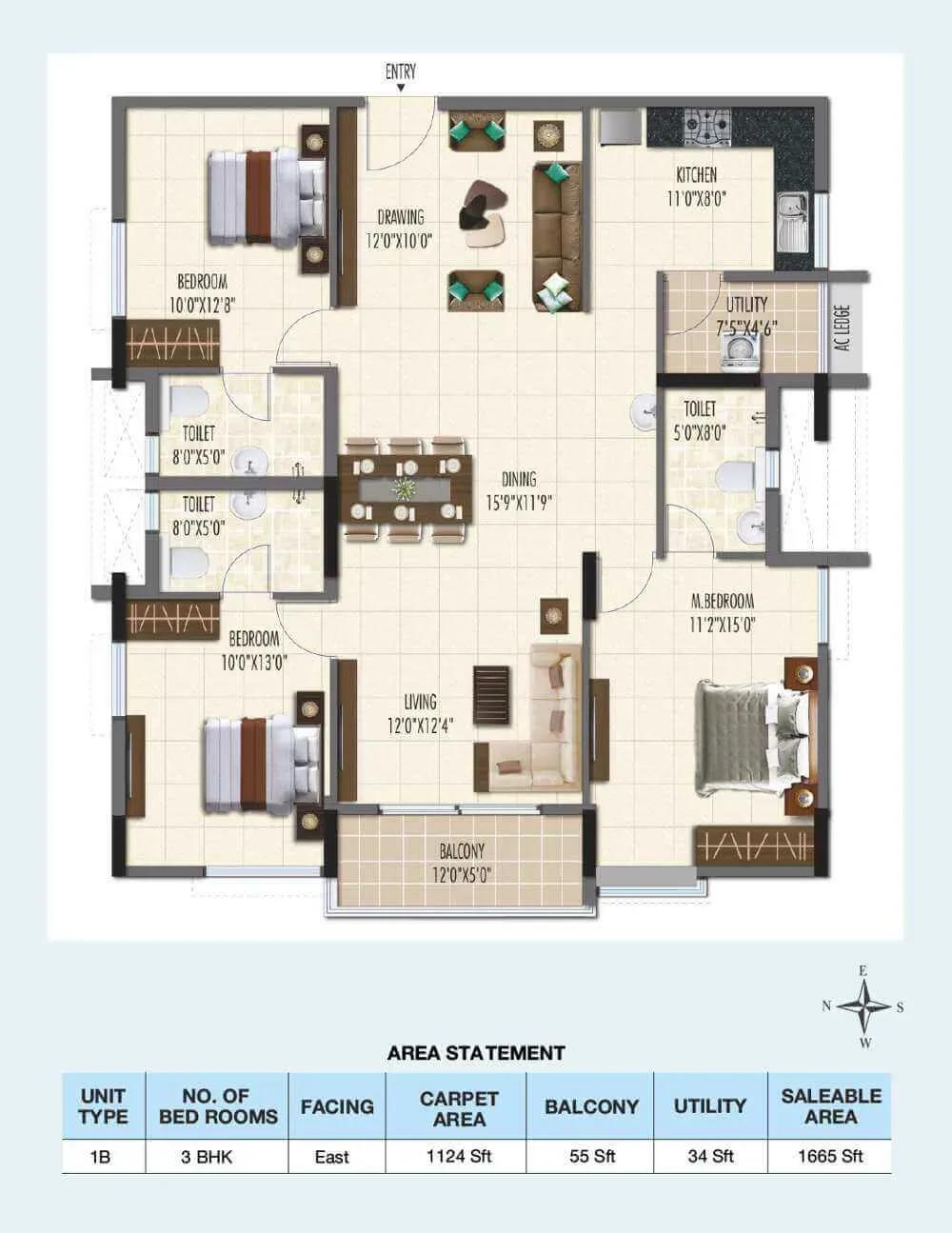 Ramky One Galaxia apartments
