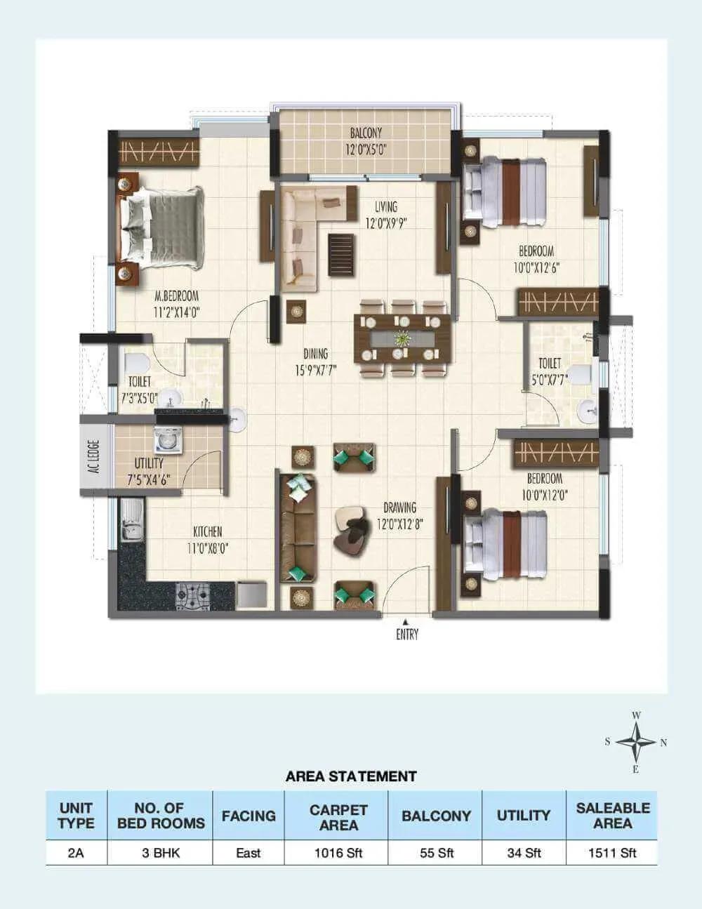 Ramky One Galaxia apartments