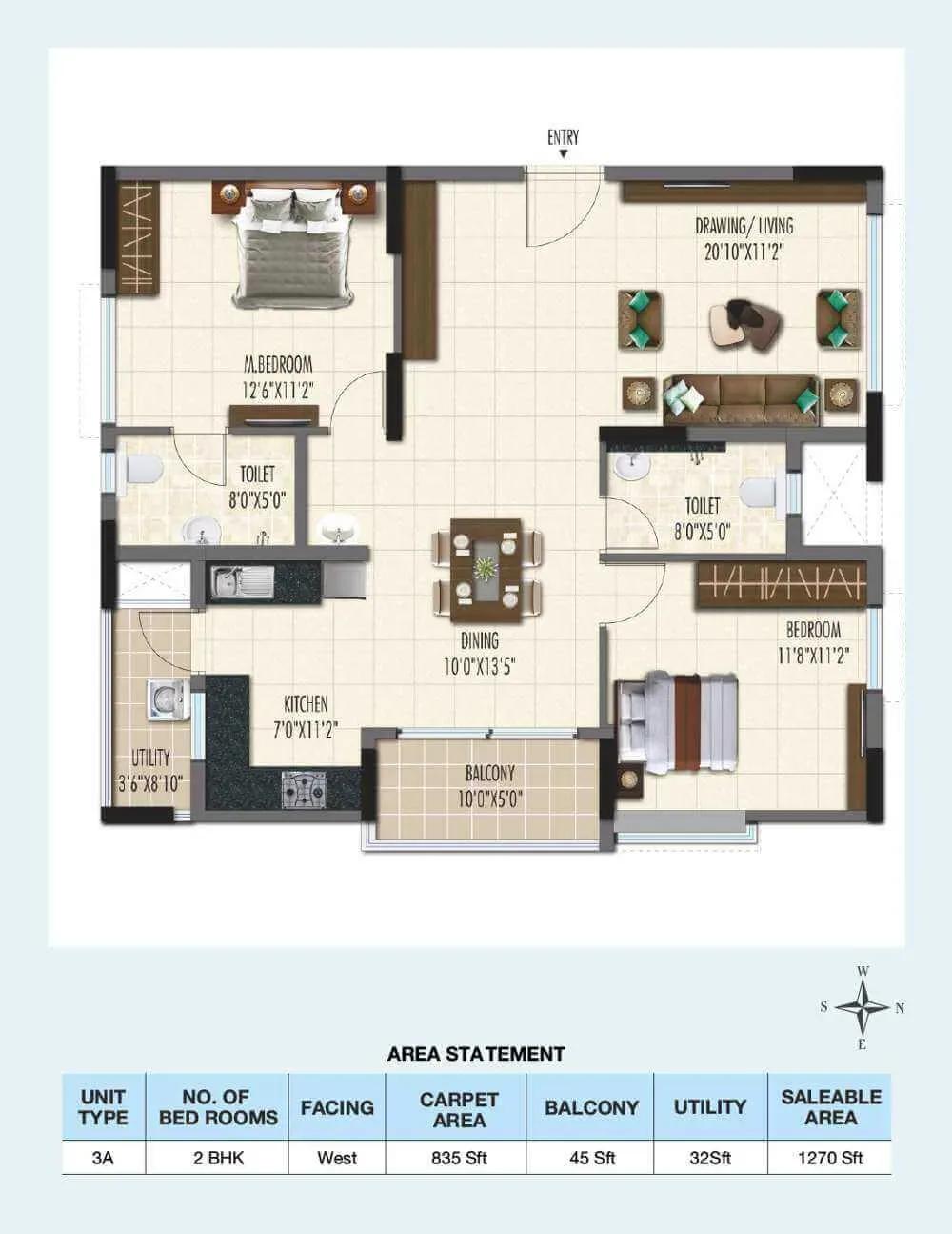 Ramky One Galaxia apartments