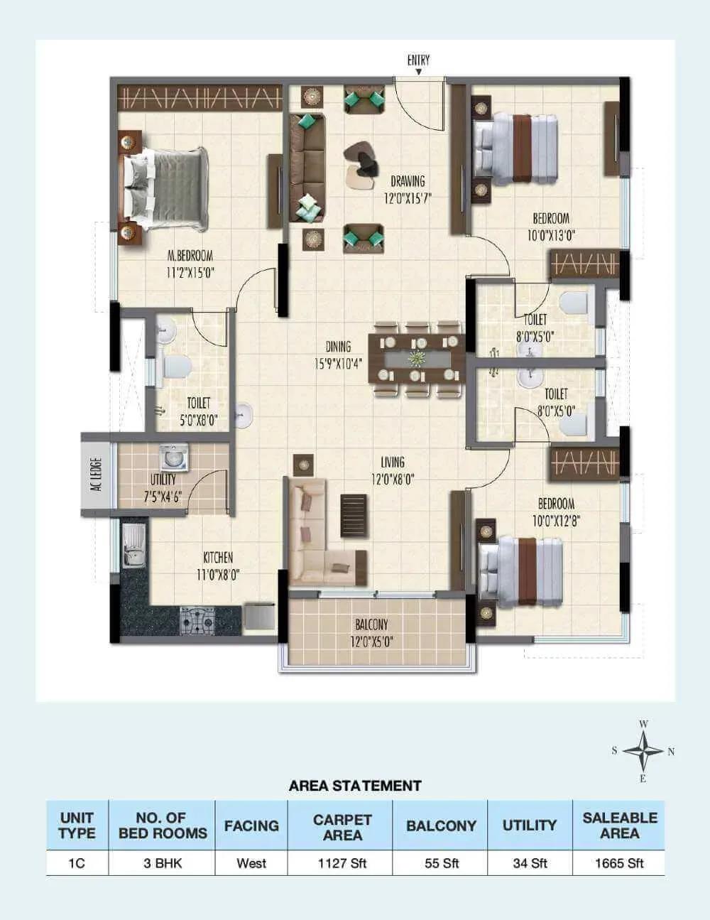 Ramky One Galaxia apartments