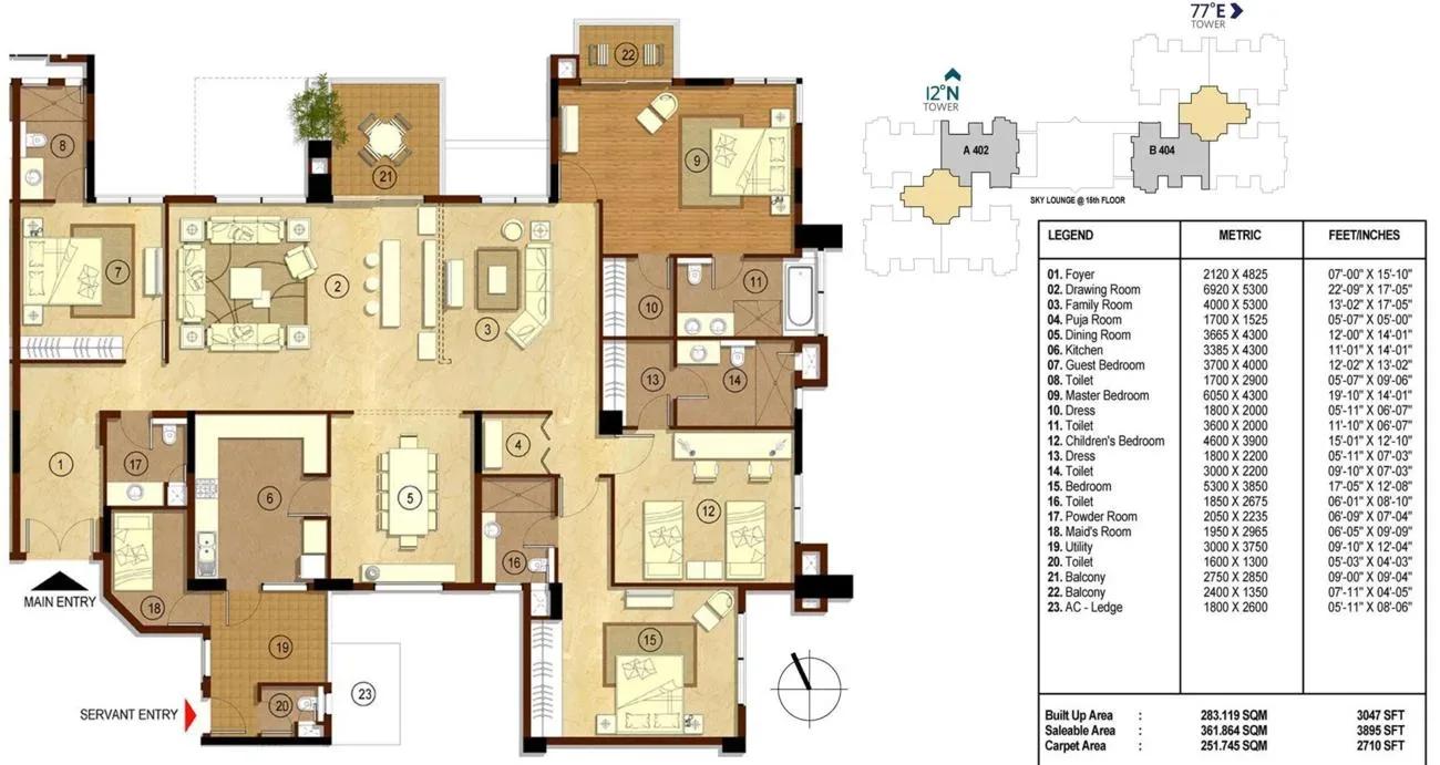 RMZ Latitude apartments