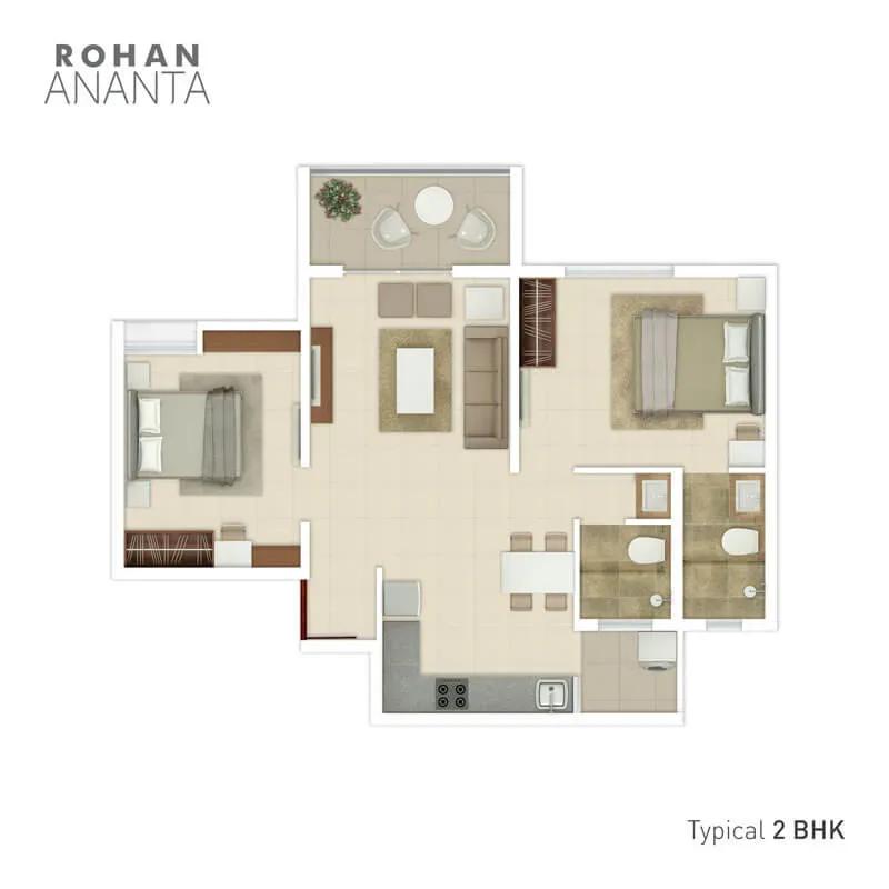 Rohan Ananta apartments