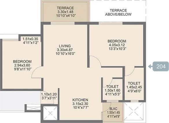 Rohan Ananta apartments