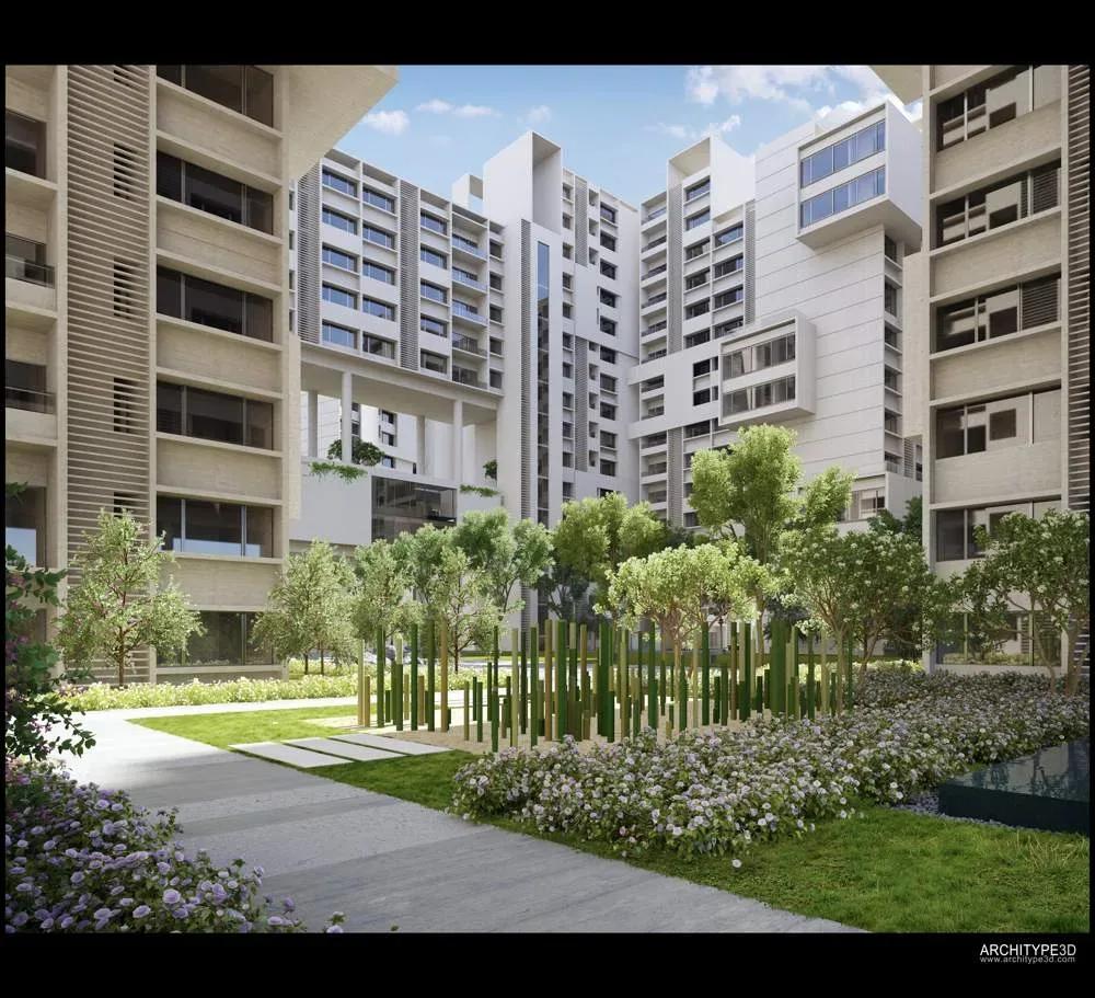 Rohan Iksha apartments