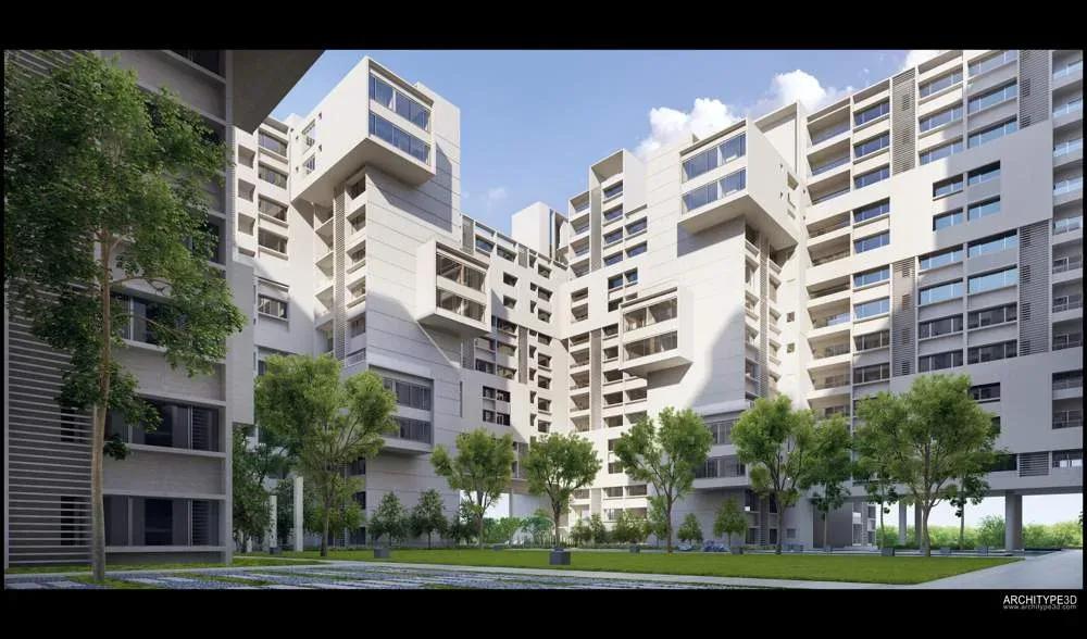 Rohan Iksha apartments