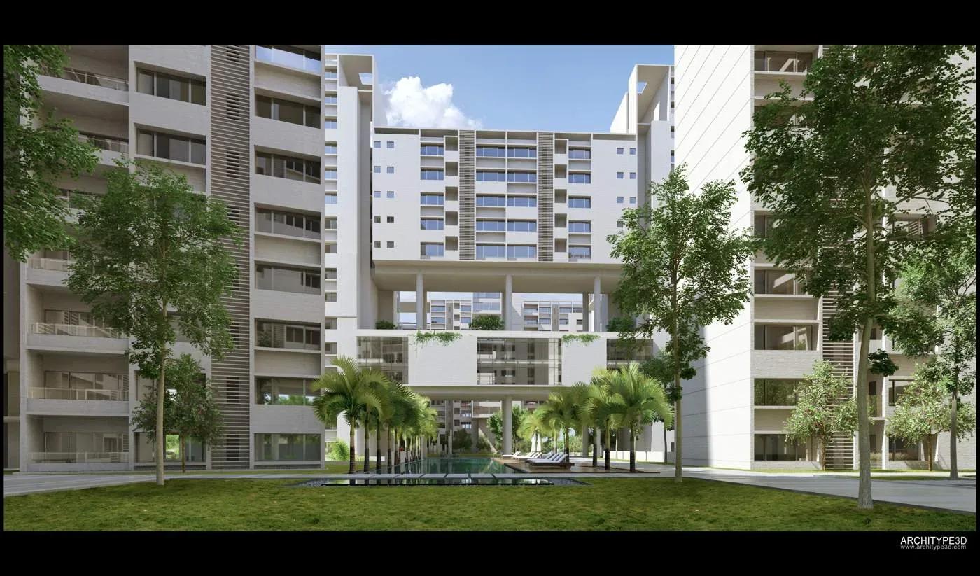 Rohan Iksha apartments