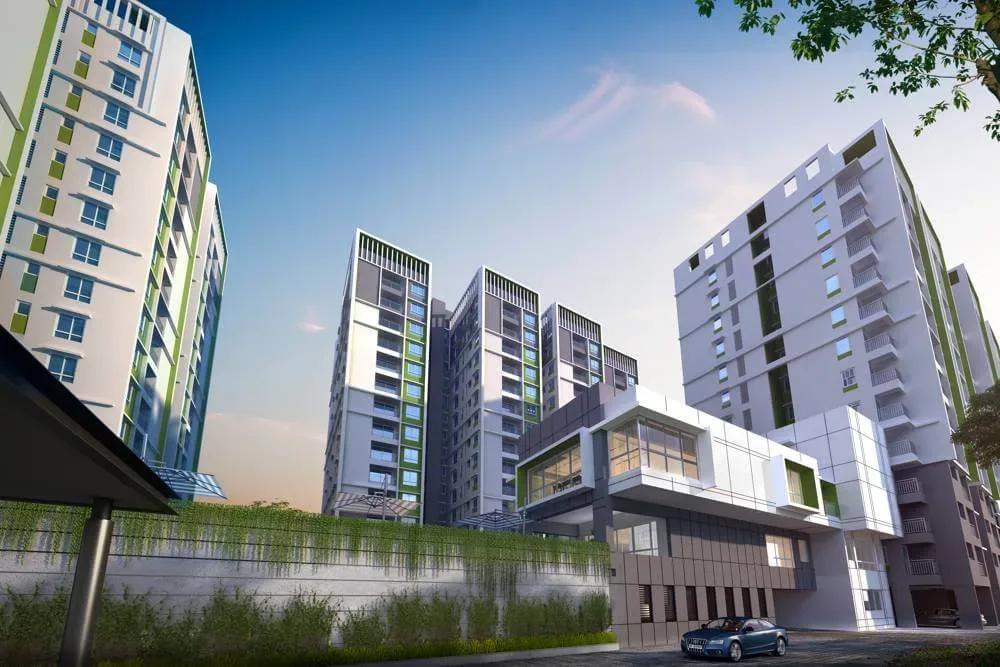 RWD Grand Corridor apartments