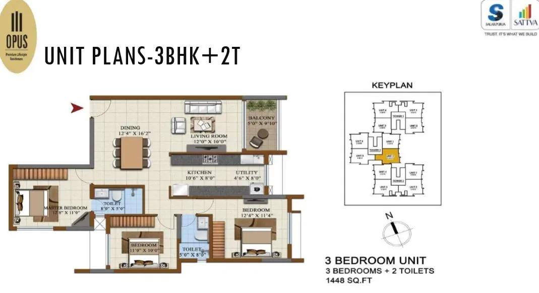 Salarpuria Sattva Opus apartments