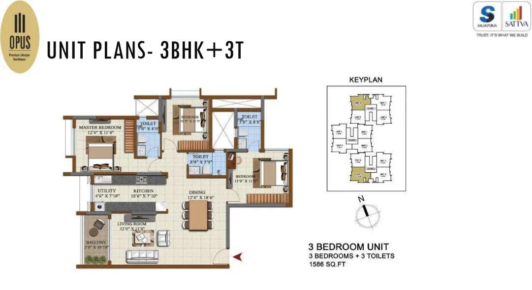 Salarpuria Sattva Opus apartments