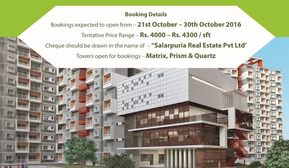 Salarpuria Sattva Park Cubix apartments