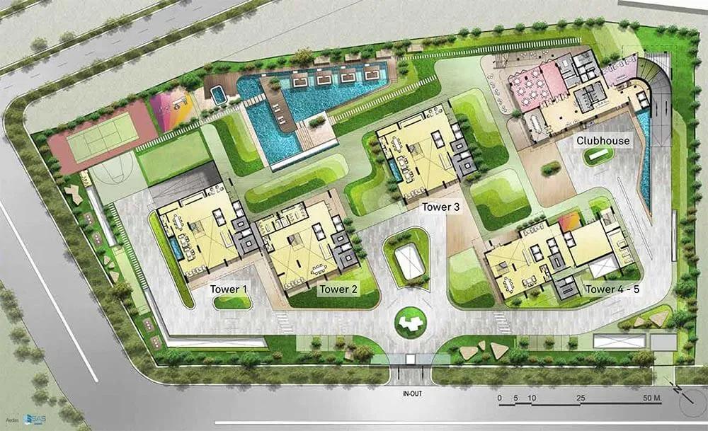 SAS Crown apartments