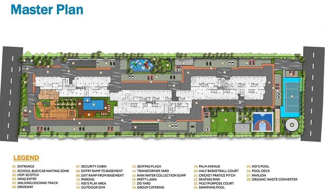 Sattva Bliss apartments master plan