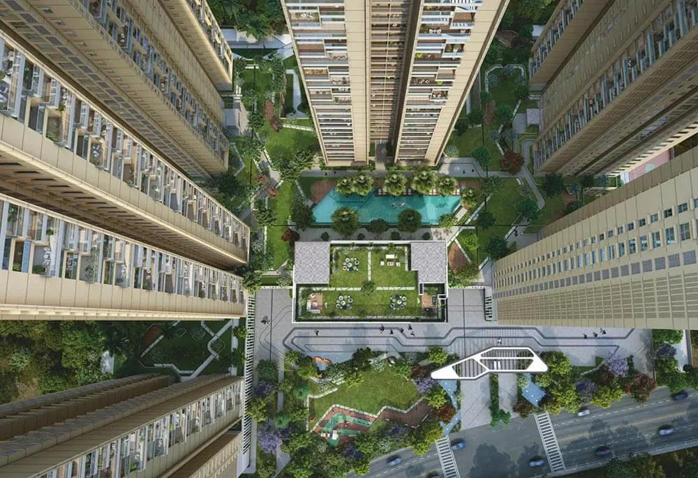 Sattva Lakeridge apartments