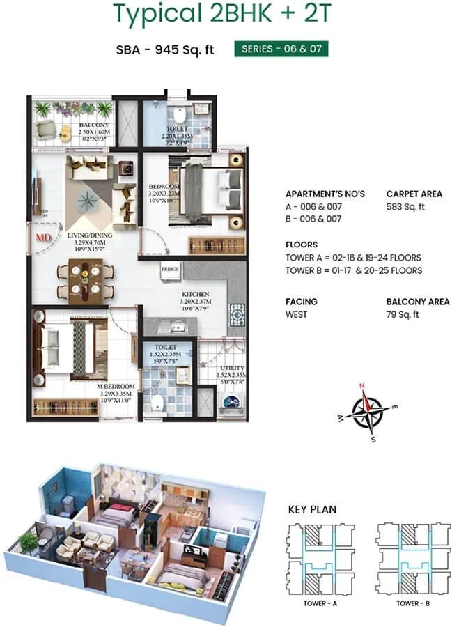 SBR Minara apartments