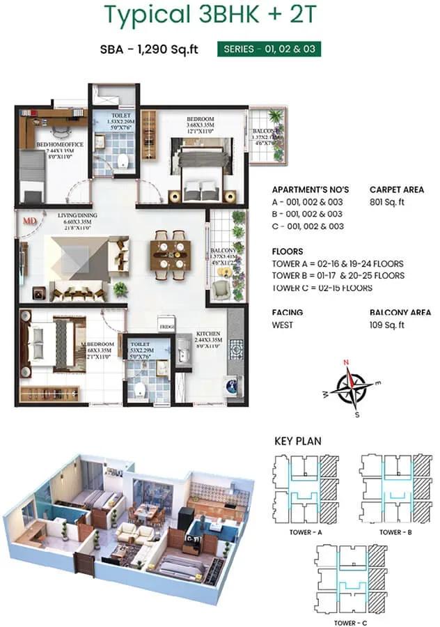 SBR Minara apartments