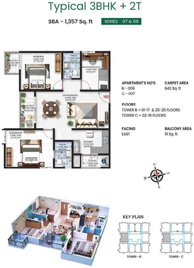 SBR Minara apartments