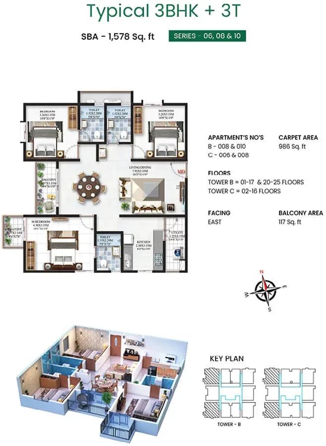 SBR Minara apartments
