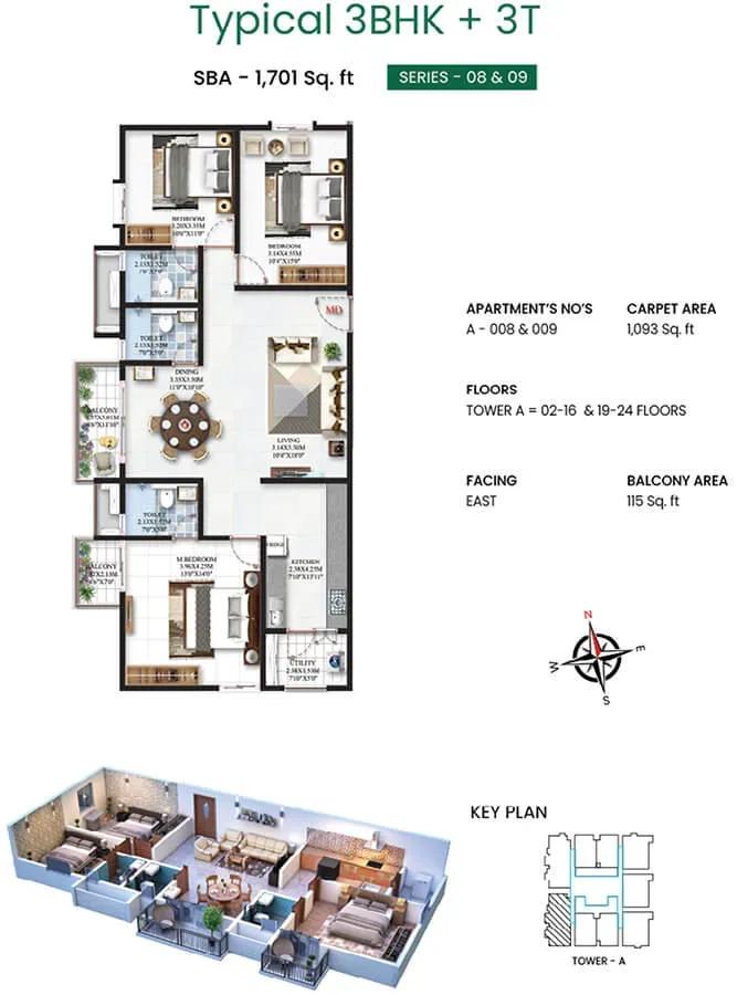 SBR Minara apartments