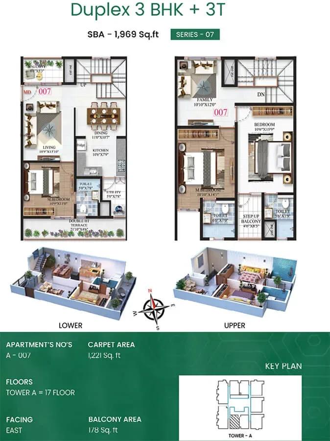 SBR Minara apartments